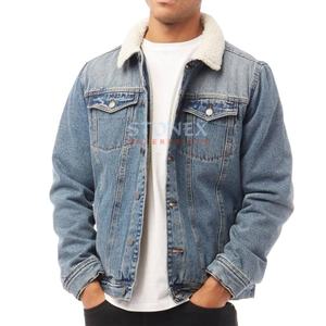 Veste en jean de meilleure qualité, conception et service OEM, pour hommes, tenue décontractée, veste en jean pour hommes, en stock, veste en jean pour hommes en vente - Product Image 1