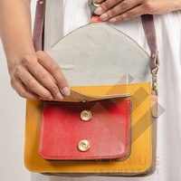 Sacs bandoulière vintage pour femmes, mini pochettes en cuir véritable avec logo personnalisé, fermeture éclair, chaînes faites à la main, vente en gros, assorties pour téléphone portable