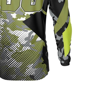 Maillot de course de haute qualité, vêtements de motocross, maillot de moto personnalisé, séchage rapide, respirant, manches longues, vêtements de course automobile - Product Image 4
