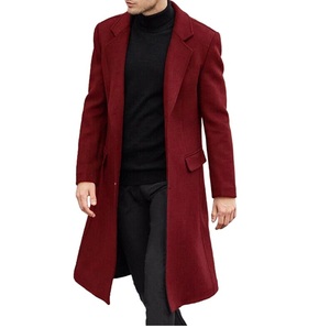 Top selling Outdoor Casual Travels Snowfall <b>Long</b> Woolen Overcoat <b>Long</b> length Elongated Oversize Windproof Unisex Trench <b>Coat</b> - Product Image 1