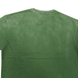 Camiseta de poliéster de lujo para hombre, estilo retro vintage, lavado ácido, de manga corta, transpirable, de secado rápido, para verano, oversize, con hombros caídos - Product Image 5