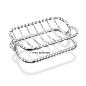 Prime Quality Stainless Steel Silver Metal Soap Dish And Stand Standard Design Oval Shape Decorative Soap Dish At Cheapest Price - Product Image 5