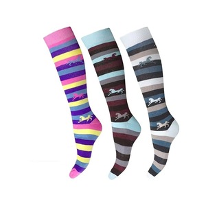 Most Demanded Custom Logo Men's Knee High <b>Compression</b> <b>Socks</b> Solid Stocking Equestrian <b>Socks</b> for Horse Riding Athletics <b>socks</b> - Product Image 3