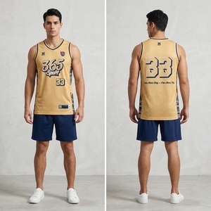 เสื้อกล้ามโลโก้สั่งทำ เสื้อยืดออกกำลังกายระบายอากาศดี รับผลิตแบบ OEM ODM ปรับแต่งได้ตามต้องการ เสื้อวิ่ง เสื้อยืด - Product Image 3