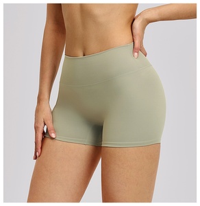 Shorts Deportivos Ajustados para Mujer, Cintura Alta, Compresión, para Correr, Yoga, con Logotipo Personalizado, Alta Elasticidad - Product Image 6