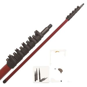 Tubo Extensible de Fibra de Carbono, Personalizado, de 10 a 70 pies, Mástil Telescópico de Alto Módulo para Limpieza y Cosecha - Product Image 2