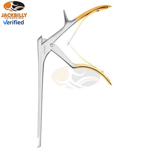 JACKBILLY High Quality Stainless Steel Love Kerrison Rongeur Punch Regular Foot Plate 90 Degree <b>Bite</b> 6mm <b>Bite</b> Size - Product Image 3