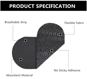 Bandelettes buccales personnalisées en coton 38x76mm pour le sommeil, 30 pièces par sachet, anti-ronflement, respiration nasale, OEM - Product Image 3