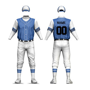 Half Sleeve Hot Selling <b>Baseball</b> Team Uniforms Sublimation Printing Two Buttons Professional Sports <b>Baseball</b> Jersey for Training - Product Image 1