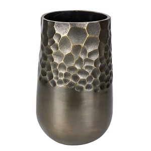 Top tendance Premium qualité décoration métal finition fleur Vase Restaurant Table et sol décoratif Pot de fleur et Vases - Product Image 1