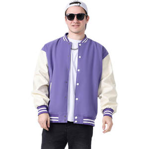 Varsity Jacket With Customizable Logos Premium Cotton Blend Design Perfect For Sports Teams And University Fashion winter jacket - Product Image 2