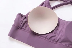 Leggings de Yoga Premium Color Morado, Sin Costuras, de Spandex/Poliéster, Transpirables, Ecológicos, Largos, Elásticos, para Fitness y Deportes, OEM - Product Image 6