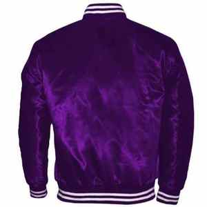 <b>Men</b> Athletic Sports Football Satin <b>Jackets</b> Custom Design Full Sleeve <b>Baseball</b> Bomber Varsity <b>Jackets</b> - Product Image 3
