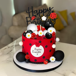 ที่ประดับเค้กรูปเต่าทอง 1 ชิ้น น่ารักสำหรับงานเลี้ยงวันเกิดในฤดูใบไม้ผลิ อุปกรณ์ตกแต่งเค้กธีมเต่าทองแสนสนุกสำหรับเด็กในงานเฉลิมฉลอง - Product Image 2