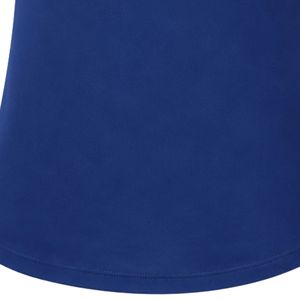 Maillot de football sublimé bleu marine pour femme, manches courtes, en polyester, uniforme de football, vêtement de sport pour l'entraînement et la performance - Product Image 6