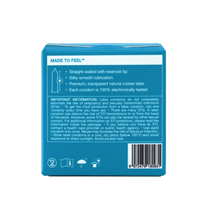 Condones <span class=keywords><strong>de</strong></span> primera calidad hechos para sentirse, condones ultrafinos <span class=keywords><strong>de</strong></span> látex natural - Product Image 3
