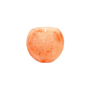 Support de bougie en pierre de sel de cristal sculpté à la main, en pierre naturelle, agate, pierre précieuse, pour la guérison, vente en gros - Product Image 2