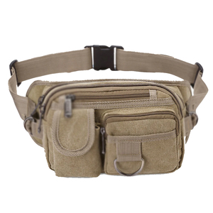 Riñoneras para hombre, venta al por mayor, con logo personalizado, riñonera de lona, bandolera, bolsos de cintura para hombre y mujer - Product Image 3