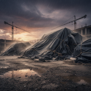 Lámina de PVC Resistente a Desgarros de Grado Industrial para Construcción, para Constructores, Contratistas y Materiales de Construcción - Product Image 4