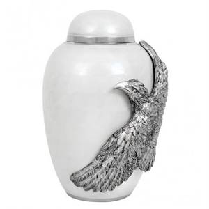 Urne funéraire en aluminium angulaire pour cendres humaines, vente en gros, urne funéraire métallique pour cendres d'adultes (hommes et femmes) - Product Image 4