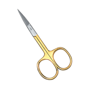 Tijeras de Acero Inoxidable de Alta Calidad Premium, Hojas Rectas Afiladas para Cutículas, Tijeras de Belleza y Cuidado Personal, Plástico, Múltiples Diseños Disponibles - Product Image 2