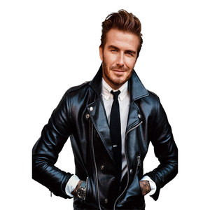 เสื้อโค้ทหนังยาวเข้ารูปสำหรับผู้ชาย, เสื้อโค้ทหนังรถจักรยานยนต์สีพื้นไซส์ใหญ่ - Product Image 4