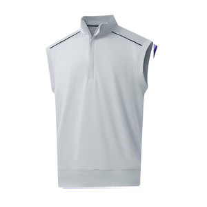 Gilets de golf 2026 pour hommes – Séchage rapide, légers, anti-humidité, performance sportive, respirants, col montant, fermeture éclair 1/4, poches - Product Image 5