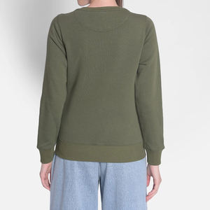 Sweat à capuche en laine surdimensionné pour femme, broderie personnalisée, manches lanternes, imperméable, respirant, automne/hiver - Product Image 2
