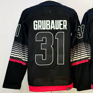 Maillots de hockey sur glace de Seattle pour hommes, entièrement cousus # 10 Matty Beniers # 31 Philipp Grubauer Qualité supérieure Prêt à expédier - Product Image 4