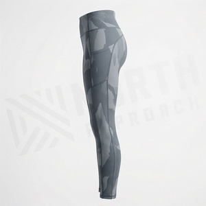 High Quality Womens Slim Yoga <b>Leggings</b> New Arrival Seamless Pants Solid <b>Pattern</b> Sublimation Style Any Customized Color - Product Image 3