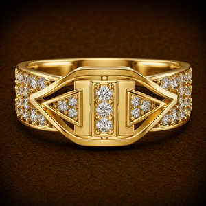 Round Cut Lab Grown Diamond Band <b>Mens</b> 14K 18K Yellow Gold DEF VVS Luxury Fine Wedding <b>Ring</b> Jewelry Anniversary Gift Wholesale - Product Image 1