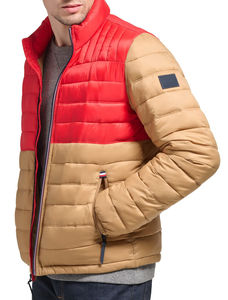 New Arrival <b>Men's</b> Hooded Waterproof Windproof Heated 100% Polyester Puffer <b>Jacket</b> High Quality <b>Canvas</b> Winter Season Latest - Product Image 3