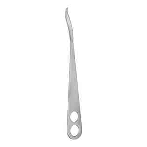 <b>Top</b> Quality Bone Lever Curved 220mm 8 34" Tip Stainless Steel Sharp 2mm Jaw Width 8mm Orthopedic Forceps by Med Innovations - Product Image 3