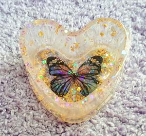 Caja de Resina Decorativa Hecha a Mano para Joyas, Organizador de Almacenamiento de Joyas, Pequeña Caja de Resina Personalizada para el Hogar y Regalos - Product Image 6