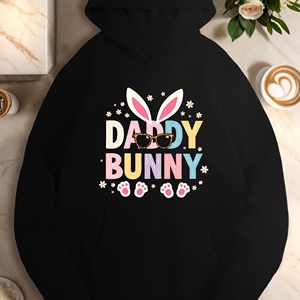 Flores DADDY BUNNY mujeres sudaderas casual - Product Image 4