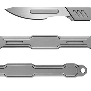 Lames de scalpel chirurgical de haute qualité en acier au carbone, à bord tranchant, taille personnalisable, manche de scalpel jetable, vente chaude, suture - Product Image 5