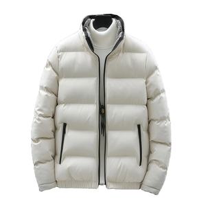 Chaqueta de Lona con Capucha Transpirable para Hombre, para Invierno, con Opción de Logotipo Personalizado, Cuello Alto, Secado Rápido y Función de Calefacción - Product Image 1