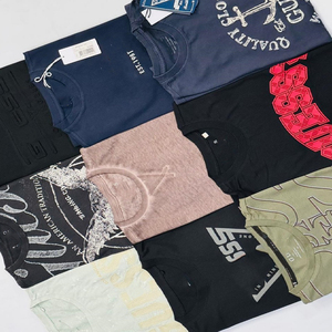 เสื้อยืดทรงหลวมแบบดรอปไหล่ พร้อมส่ง จำนวนมาก เสื้อเปล่าเนื้อหนา ทรงบ็อกซี่ สตรีทแวร์ ขายส่งยกแพ็ค ยูนิเซ็กส์ - Product Image 2
