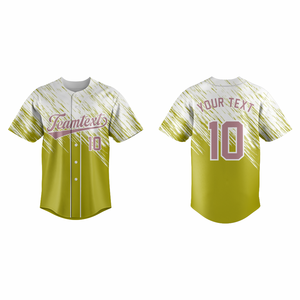 Uniforme de Béisbol Sublimado Personalizado, Uniforme de Equipo OEM, Marca Privada para Clubes, Ligas, Torneos, Secado Rápido, Transpirable, Unisex, Poliéster - Product Image 3