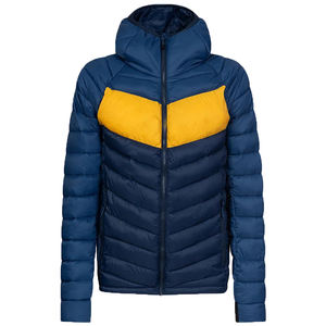Manteau matelassé en duvet pour homme, imperméable, chaud, doublé de flanelle épaisse, avec capuche amovible, coupe-vent, veste d'hiver - Product Image 3