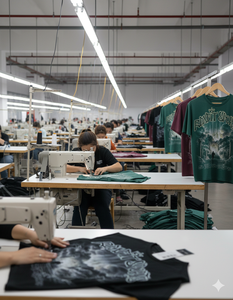 T-shirts pour hommes effet délavé soleil, édition artisanale, tissus légers, logo sérigraphié, coupés et cousus, effet vieilli - Product Image 2