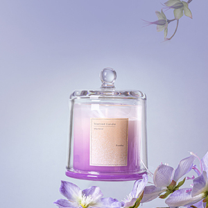 Venta al por mayor de lujo de etiqueta <span class=keywords><strong>privada</strong></span> personalizada fragancia lavanda cera de soja vela perfumada con tapa para regalos de decoración del hogar - Product Image 3