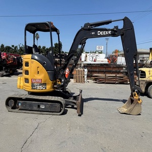 Mini-excavatrices John Deere en excellent état, conçues pour une utilisation quotidienne dans la construction, performances robustes, pièces durables, maniement fluide. - Product Image 2