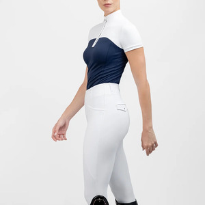 Chemises d'équitation imprimées haut de gamme, vêtements d'équitation légers et performants, 100% polyester, antibactériens, séchage rapide, fabricant - Product Image 3
