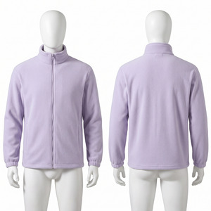 Veste à capuche unisexe en polaire premium 320 GSM, fermeture éclair intégrale, douce, chaude, imperméable, respirante, hiver, OEM ODM - Product Image 6