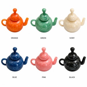 Elegant Arabic Style Luxury Handmade Mother Pearl Inlay Eco-Friendly Non Toxic Dishwasher Safe Customizable Tea <b>Pot</b> Kettle - Product Image 2