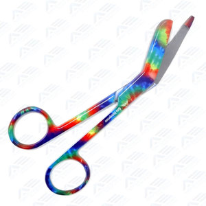 กรรไกรตัดผ้าพันแผลแบบใช้มือ ยี่ห้อ Medical Lister รุ่น Rainbow สำหรับงานหนัก ใช้กับพลาสเตอร์ออร์โธปิดิกส์ อุปกรณ์ทางการแพทย์ - Product Image 6
