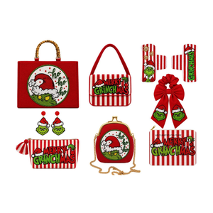 Set de Accesorios Navideños Cajun, Diseño de Langosta y Flor de Lis a Rayas Verdes y Blancas, Hechos a Mano con Cuentas, Otros Accesorios de Moda - Product Image 2