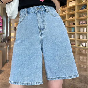 Shorts en jean pour femmes en gros – Prix direct usine, quantité OEM, design vintage délavé, style tendance et facile – Collection 2026 - Product Image 4