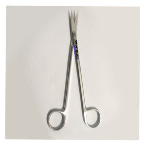 Brand New <b>Stainless</b> <b>Steel</b> Wise Dental Kelly Surgical Scissors 6¼ Inch Angled Head Instrument Surgical Grade Wenquar Tools - Product Image 1